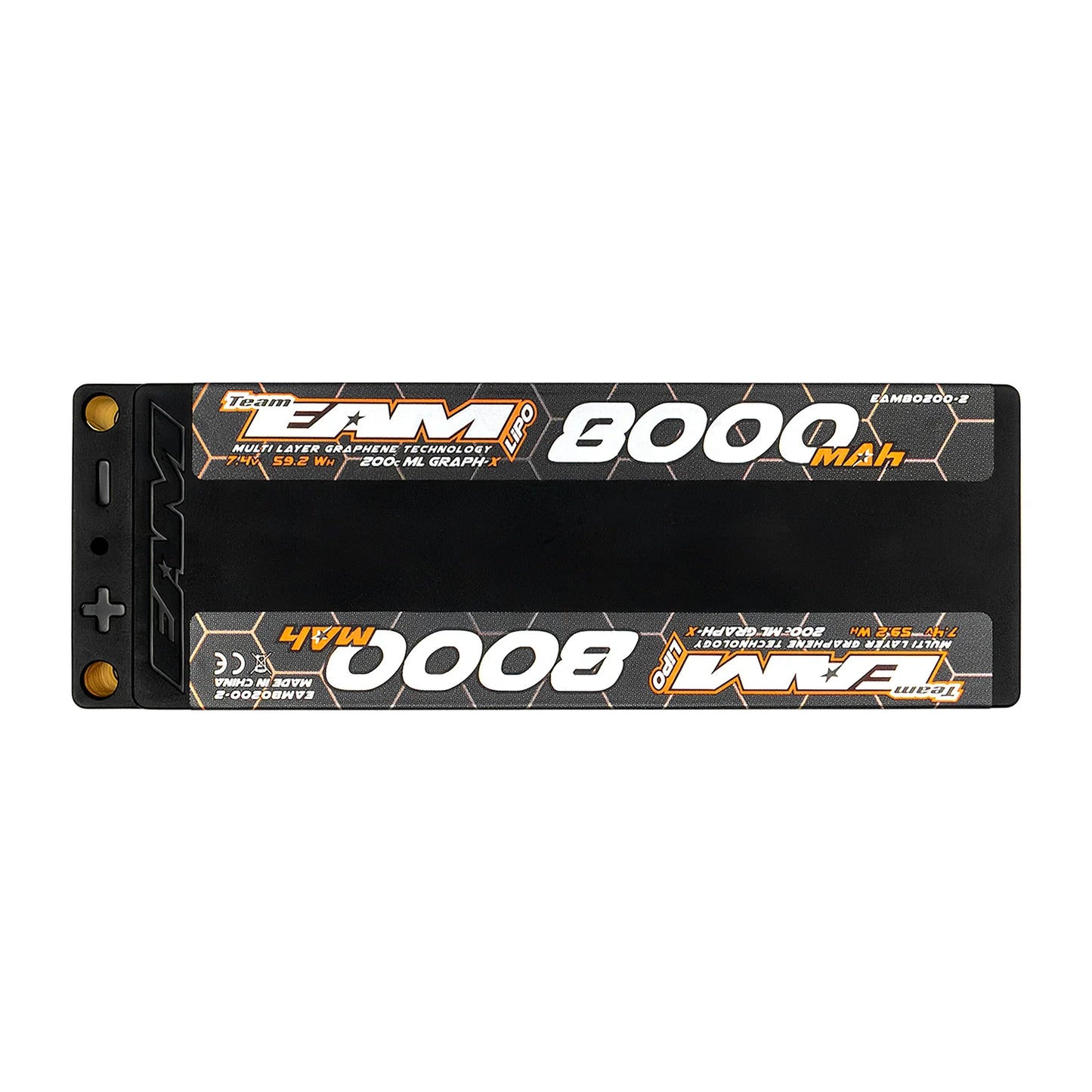 Team EAM 8000mah 200C ML Graph-X Formula Lipo Battery