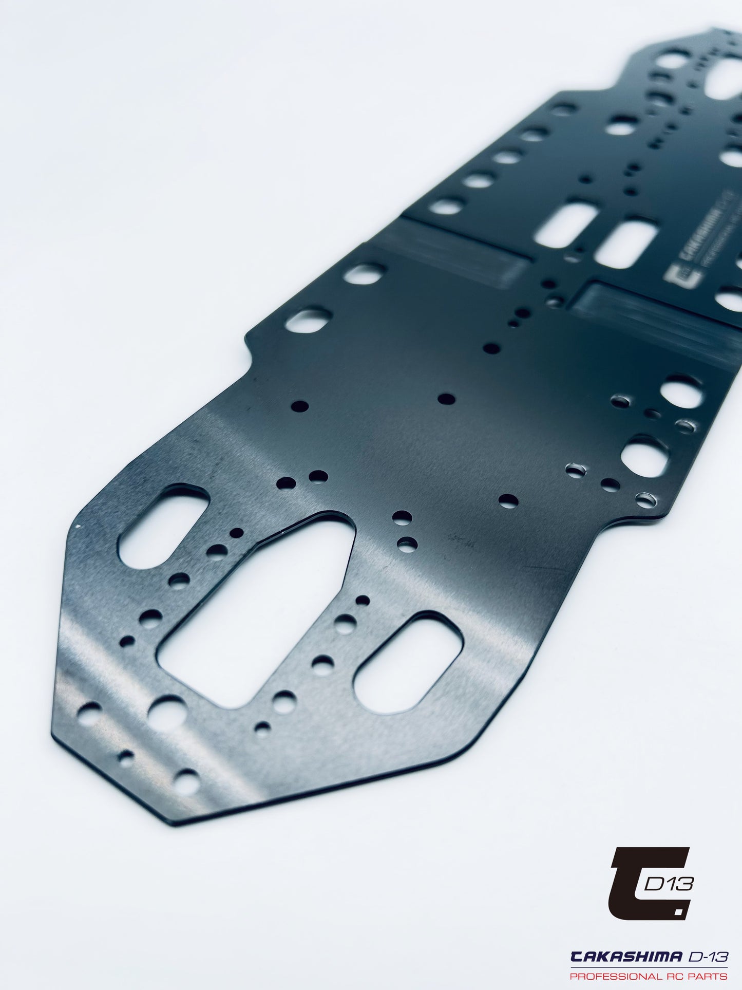 Takashima D-13 1.2mm DLC Coating Black Luxury Edition Spring Steel Chassis for Schumacher Mi9