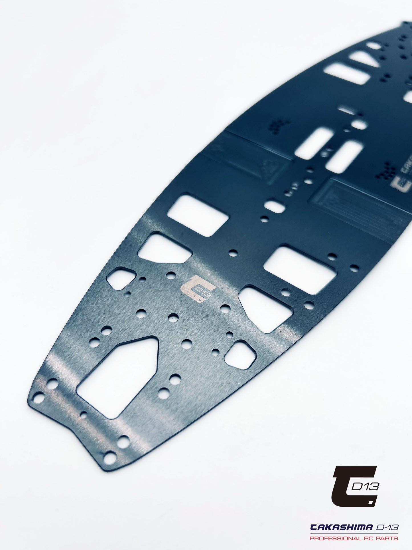 Takashima D-13 1.1mm DLC Coating Black Luxury Edition Spring Steel Chassis for MTC3