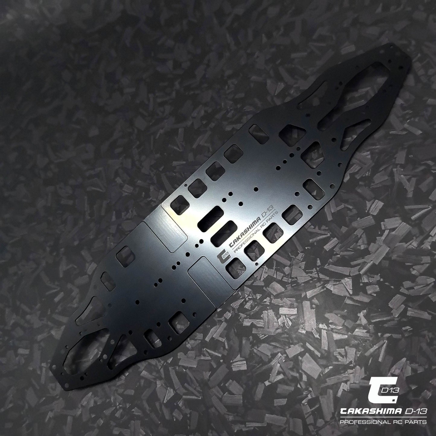Takashima D-13 1.1mm Spring Steel Chassis for Associated TC8
