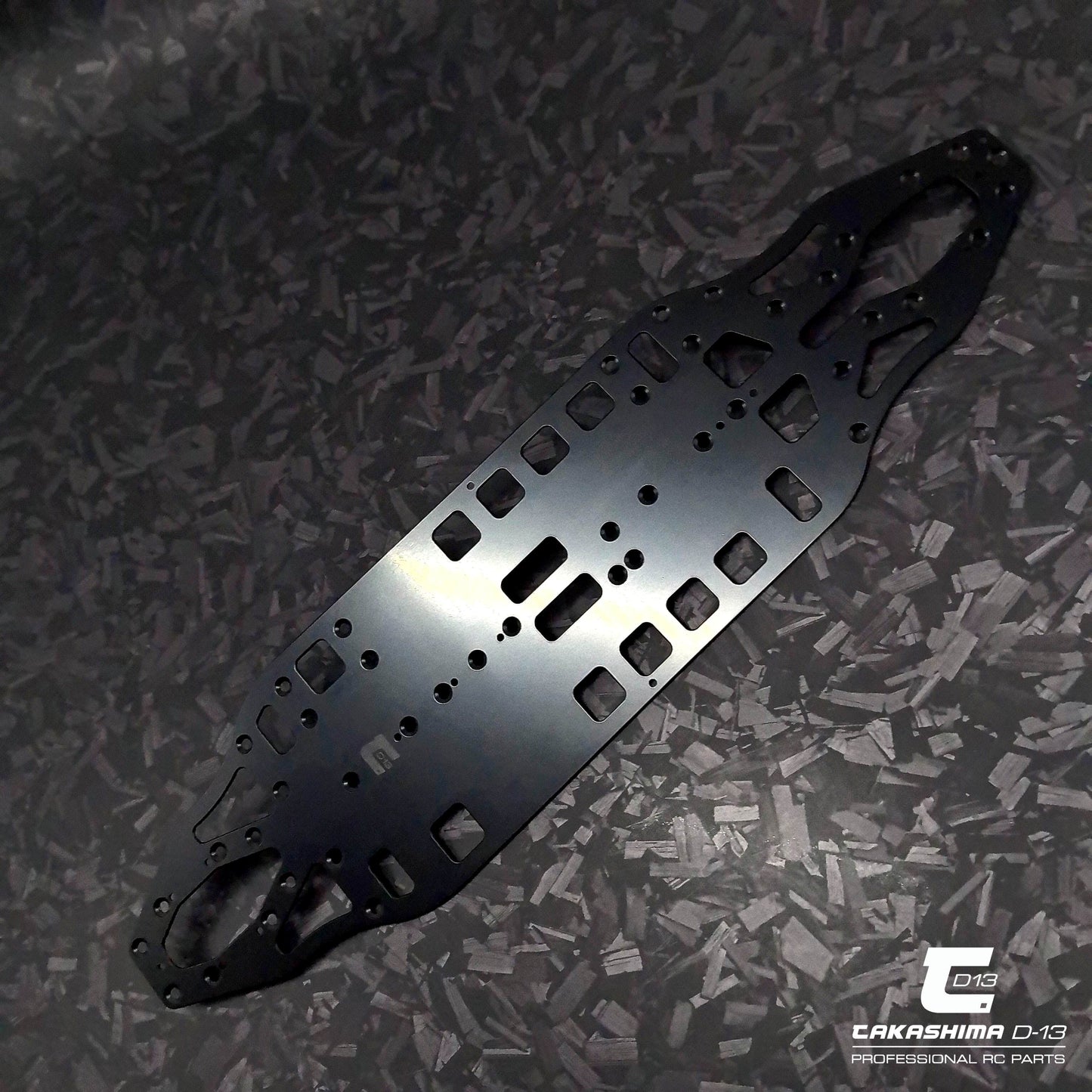 Takashima D-13 1.2mm Spring Steel Chassis for Associated TC8