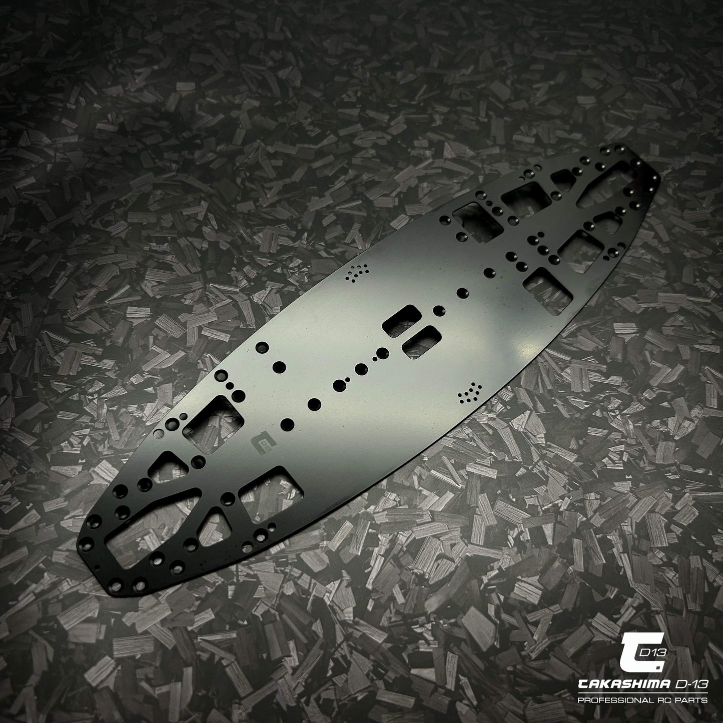 Takashima D-13 1.1mm/1.2mm Spring Steel Chassis for Awesomatix A800RR