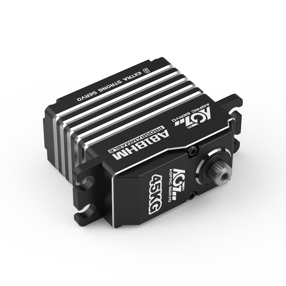 AGFRC Steel Gear 45KG 0.085S Durable Brushless Programmable Servo A81BHM
