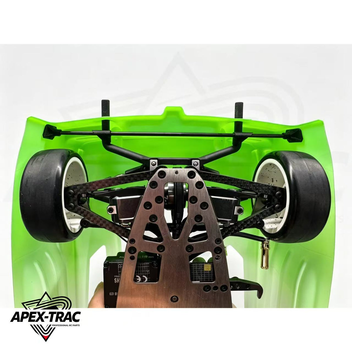 Apex-Trac 1/10 Touring Bodyshell Rear Anti-Tuck Carbon Bumper