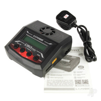 GT. Power C6D Pro 100W AC/DC 12A NiMH LiPo / LiHV / LiIon / LiFe Charger