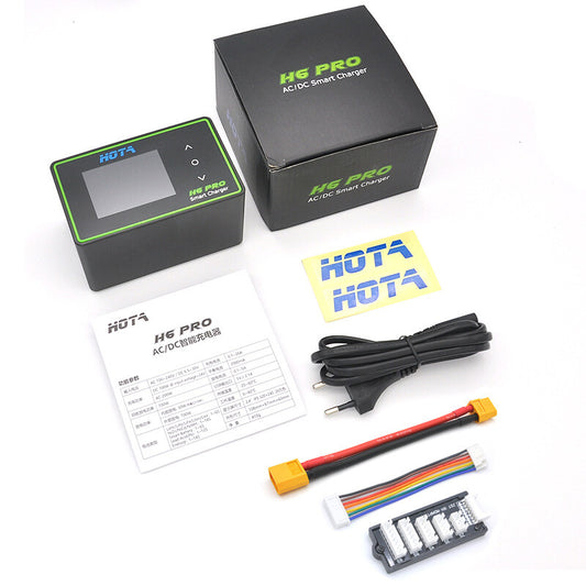 HOTA H6 Pro Duo AC 200W DC 700W 26A Mini Battery Charger 1-6S Lipo Charger