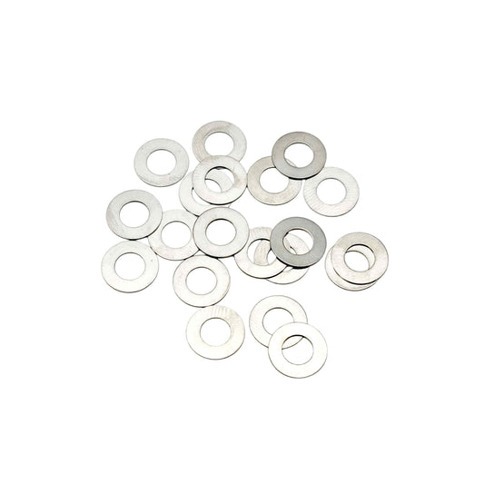 5x10 x0.1/0.2/0.3mm Steel Shim (20pcs)