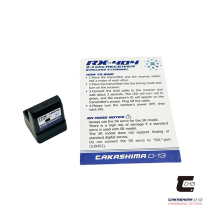 Takashima D-13 F-4G 2.4GHz Receiver - Futaba Compatible 404SBS-E