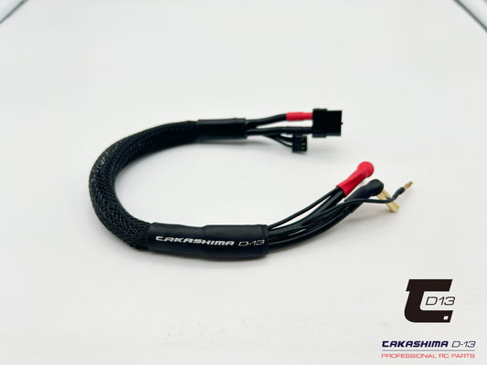 Takashima D-13 2S Balance Lipo Charge Cable 280mm