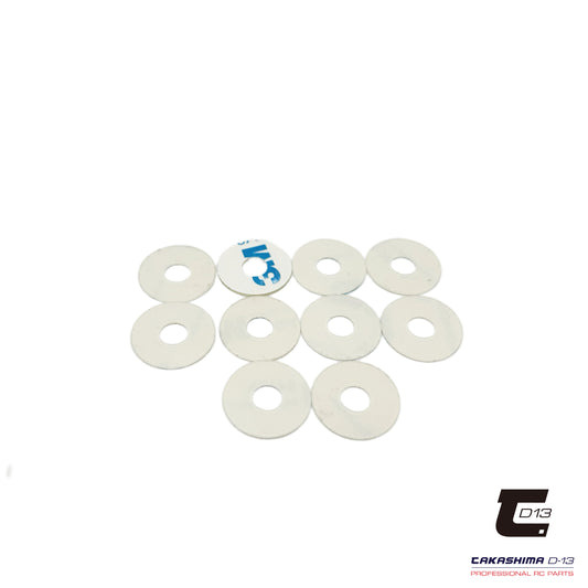 Takashima D-13 3M Body Mount Patch  2 thickness x10pcs