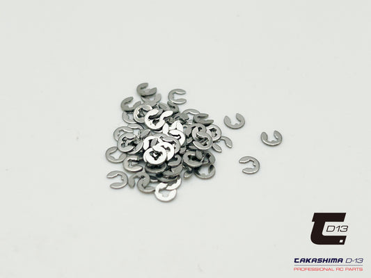 Takashima D-13 E-Ring Stainless Ø1.2 Mi9 fit (20pcs)