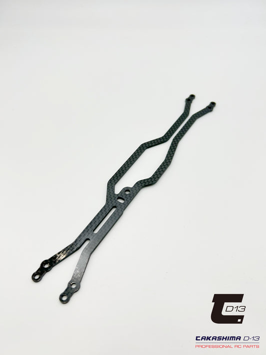 Takashima D-13 Carbon Graphite Upper Deck 2.0mm For Schumacher Mi9 TKSM-089