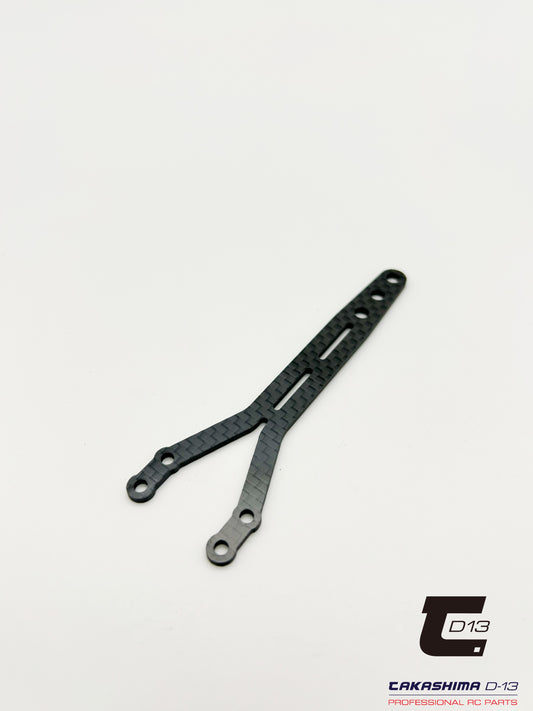 Takashima D-13 Carbon Graphite Rear Split Upper Deck 2.0mm For Schumacher Mi9 TKSM-091