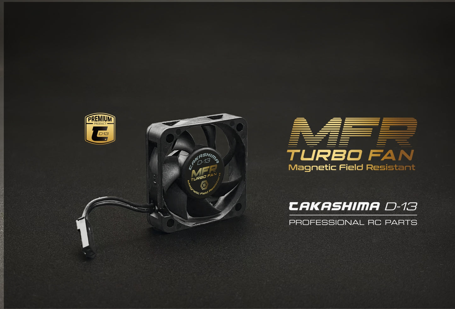 Takashima D-13 MFR (magnetic field resistant) 30/40MM Cooling Fan