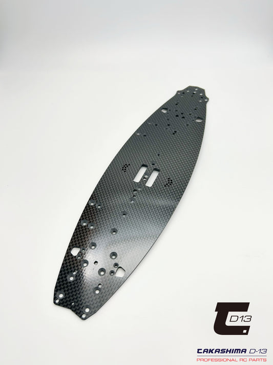 Takashima D-13 Carbon Graphite Chassis 2.2mm For Mugen MTC3 TKSM-110