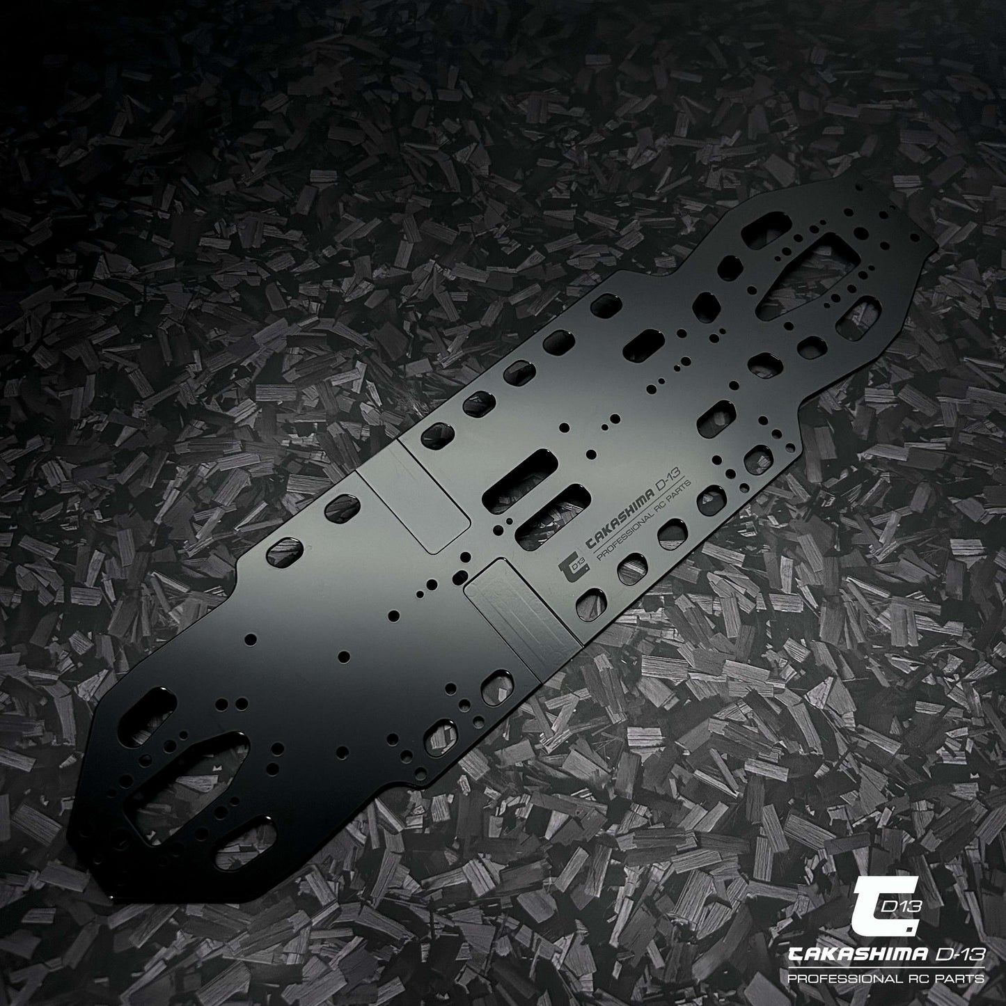 Takashima D-13 1.2mm Spring Steel Chassis for Schumacher Mi9