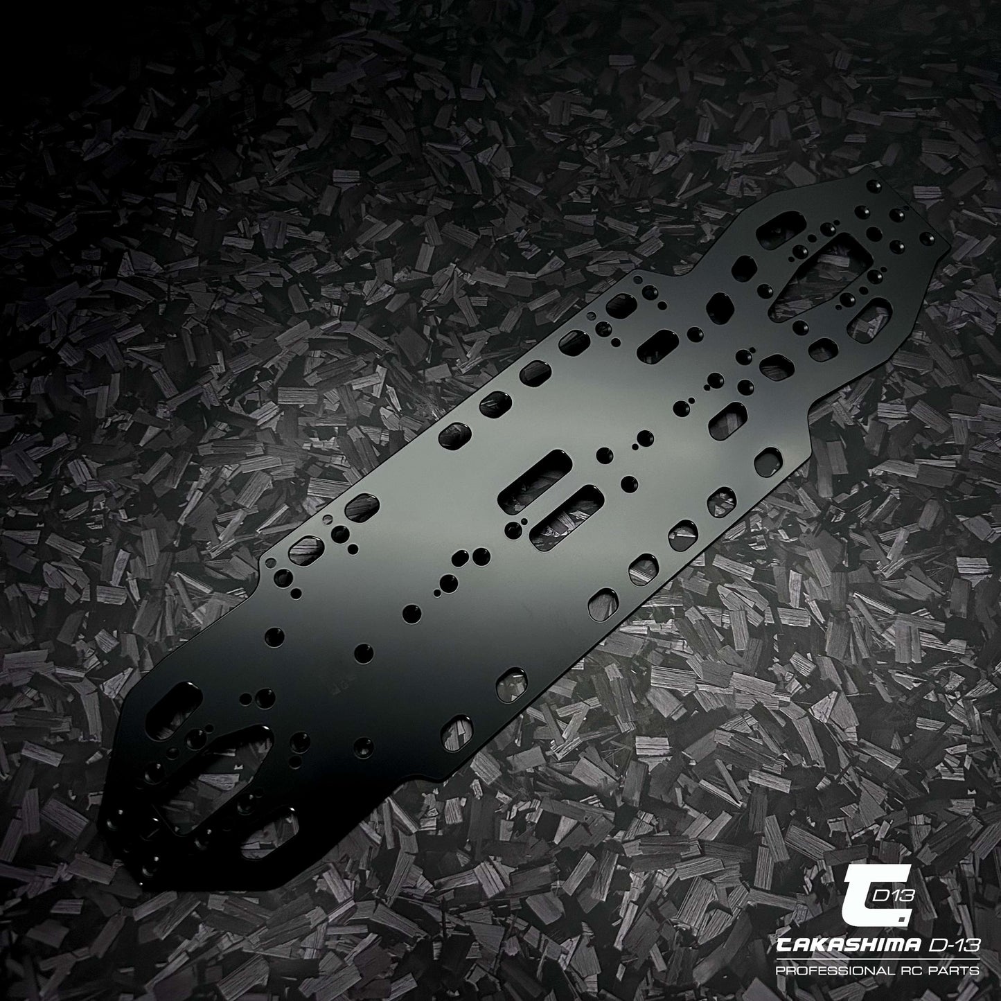 Takashima D-13 1.1mm Spring Steel Chassis for Schumacher Mi9