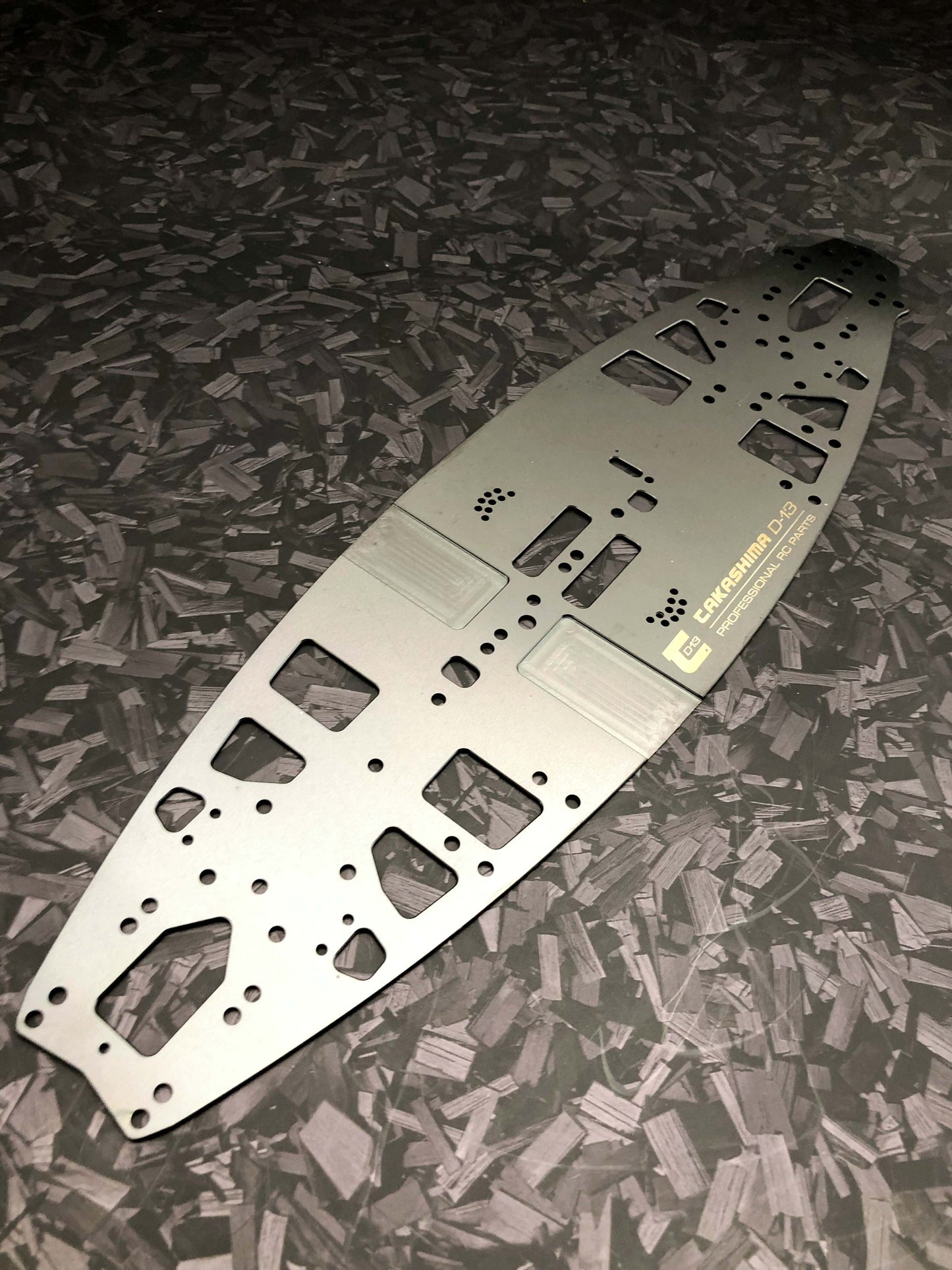 Takashima D-13 1.2mm Spring Steel Chassis for Mugen MTC3 TKSM-125