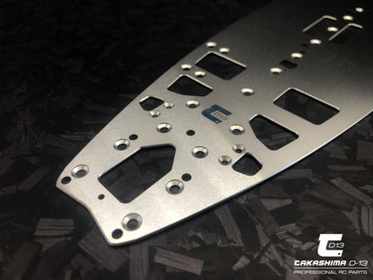Takashima D-13 1.2mm Spring Steel Chassis for Mugen MTC3 TKSM-125