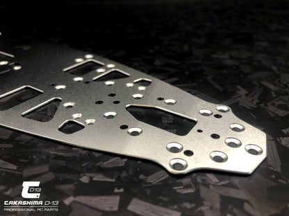 Takashima D-13 1.2mm Spring Steel Chassis for Mugen MTC3 TKSM-125