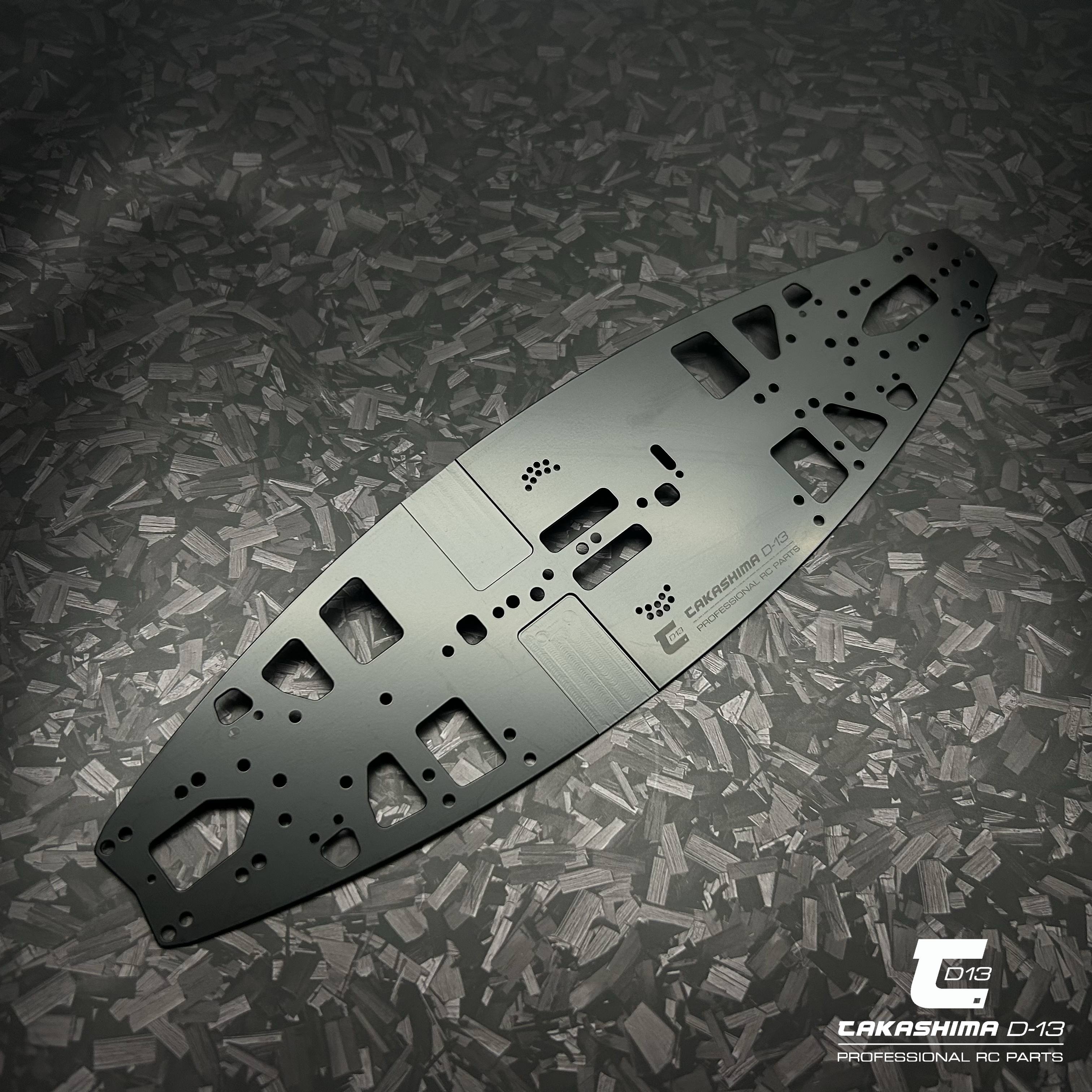 Takashima D-13 1.2mm Spring Steel Chassis for Mugen MTC3 TKSM-125 ...