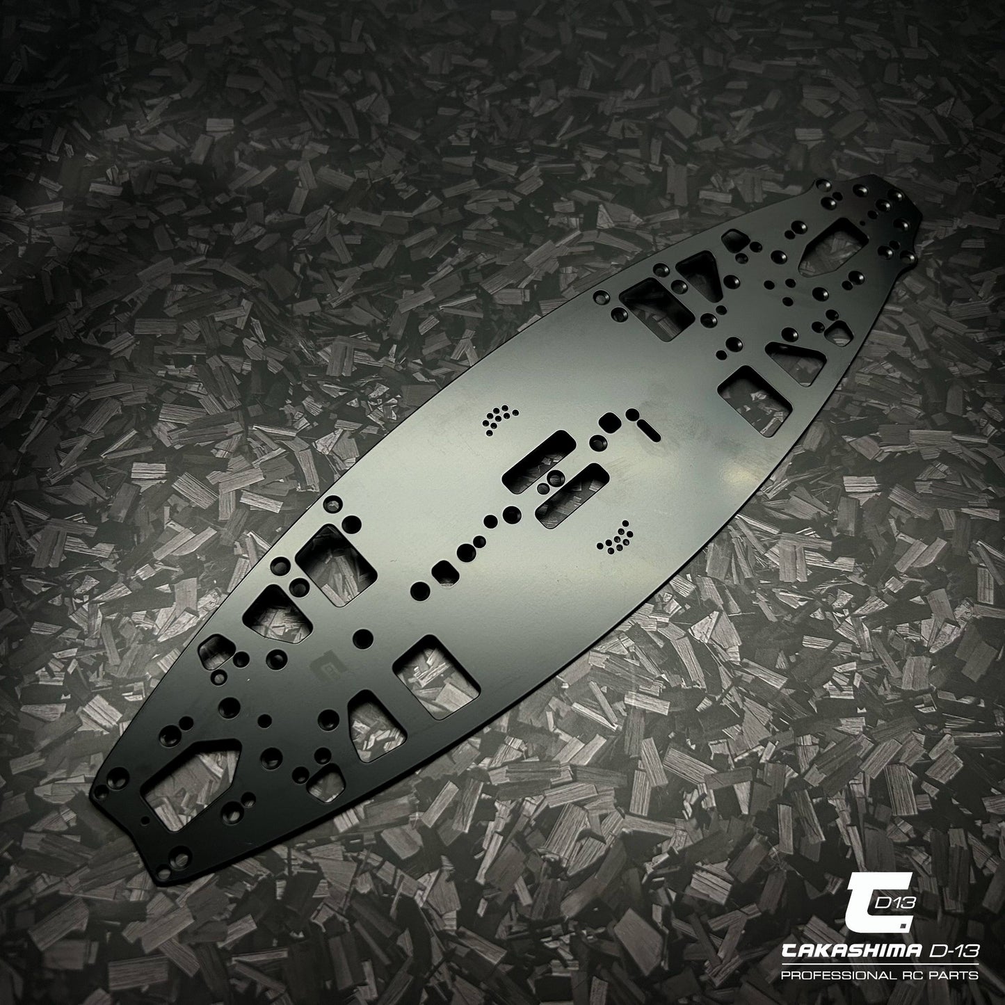 Takashima D-13 1.2mm Spring Steel Chassis for Mugen MTC3 TKSM-125