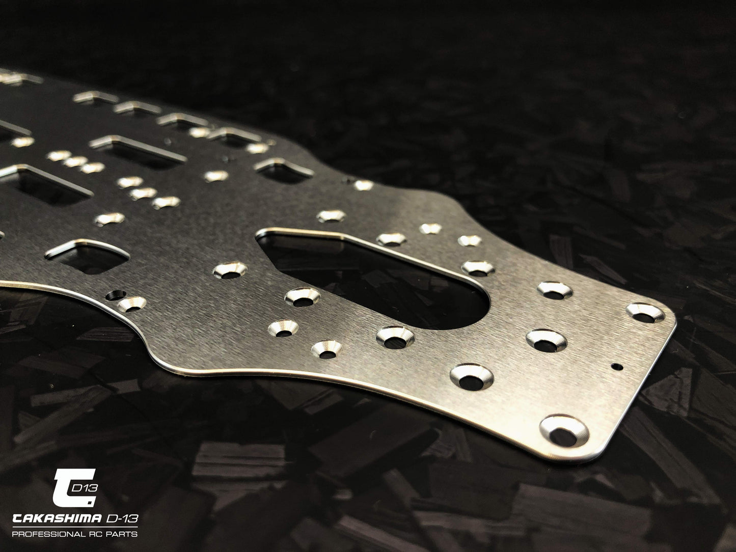 Takashima D-13 1.2mm Spring Steel Chassis for AXON TC10/4