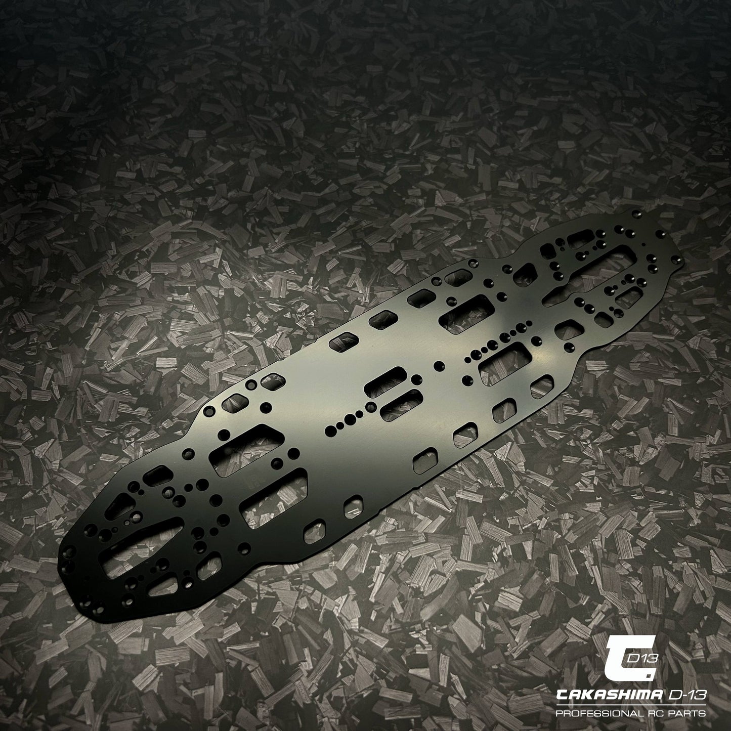 Takashima D-13 1.1mm Spring Steel Chassis for Xray X4-26