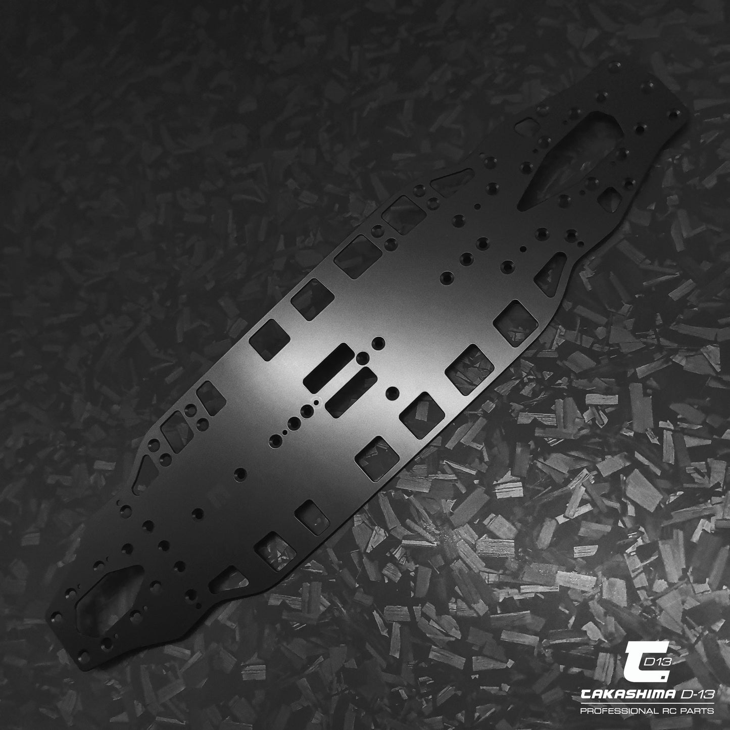 Takashima D-13 1.1mm Spring Steel Chassis for Tamiya TRF421X