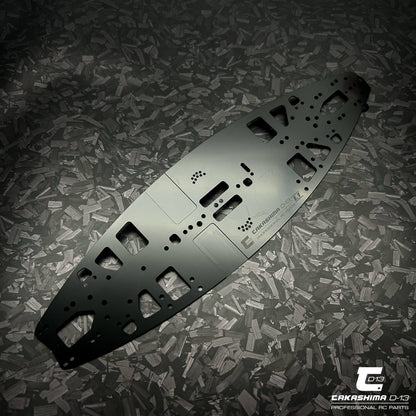 Takashima D-13 1.1mm Spring Steel Chassis for Mugen MTC3 TKSM-181