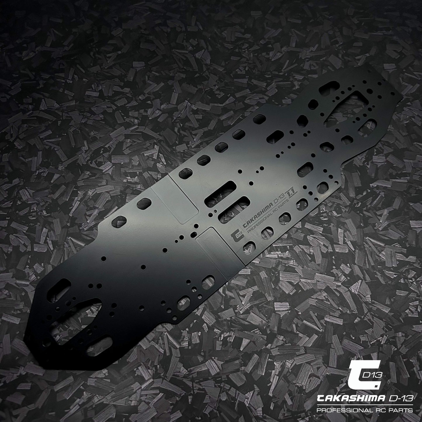 Takashima D-13 1.1mm Spring Steel Chassis for Schumacher Mi9