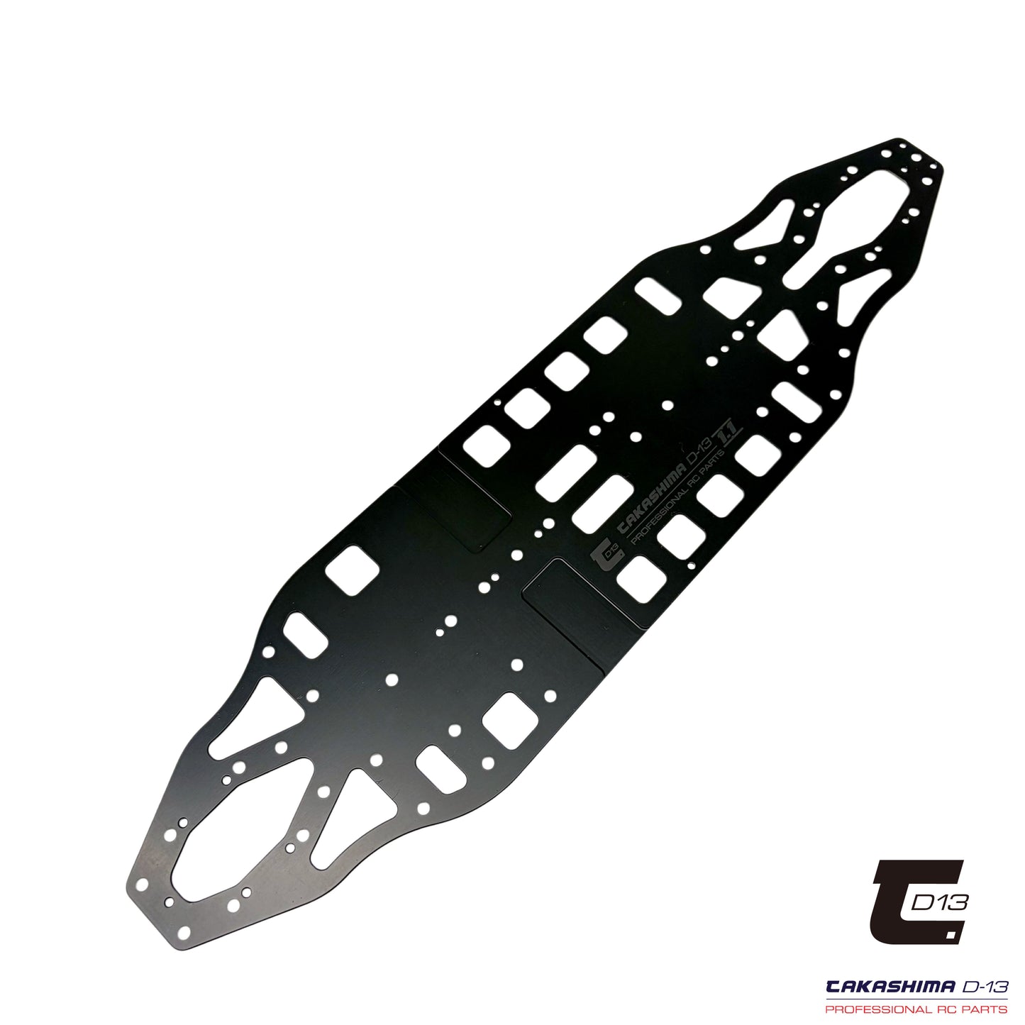Takashima D-13 1.1mm Spring Steel Chassis for Associated TC8