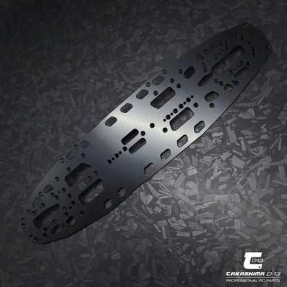 Takashima D-13 1.1mm Fish Shape Spring Steel Chassis for Xray X4-26-V2