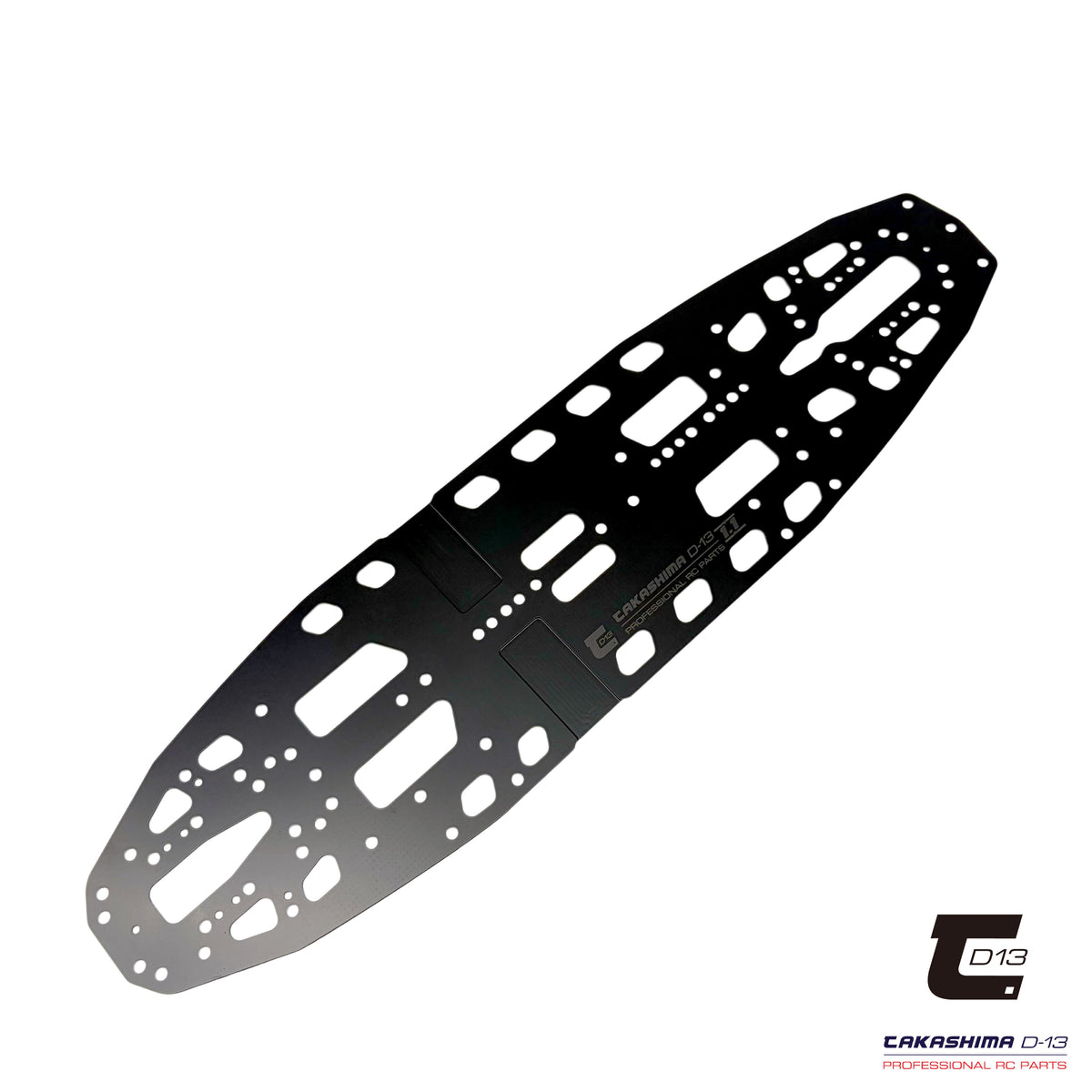 Takashima D-13 1.1mm Fish Shape Spring Steel Chassis for Xray X4-26-V2