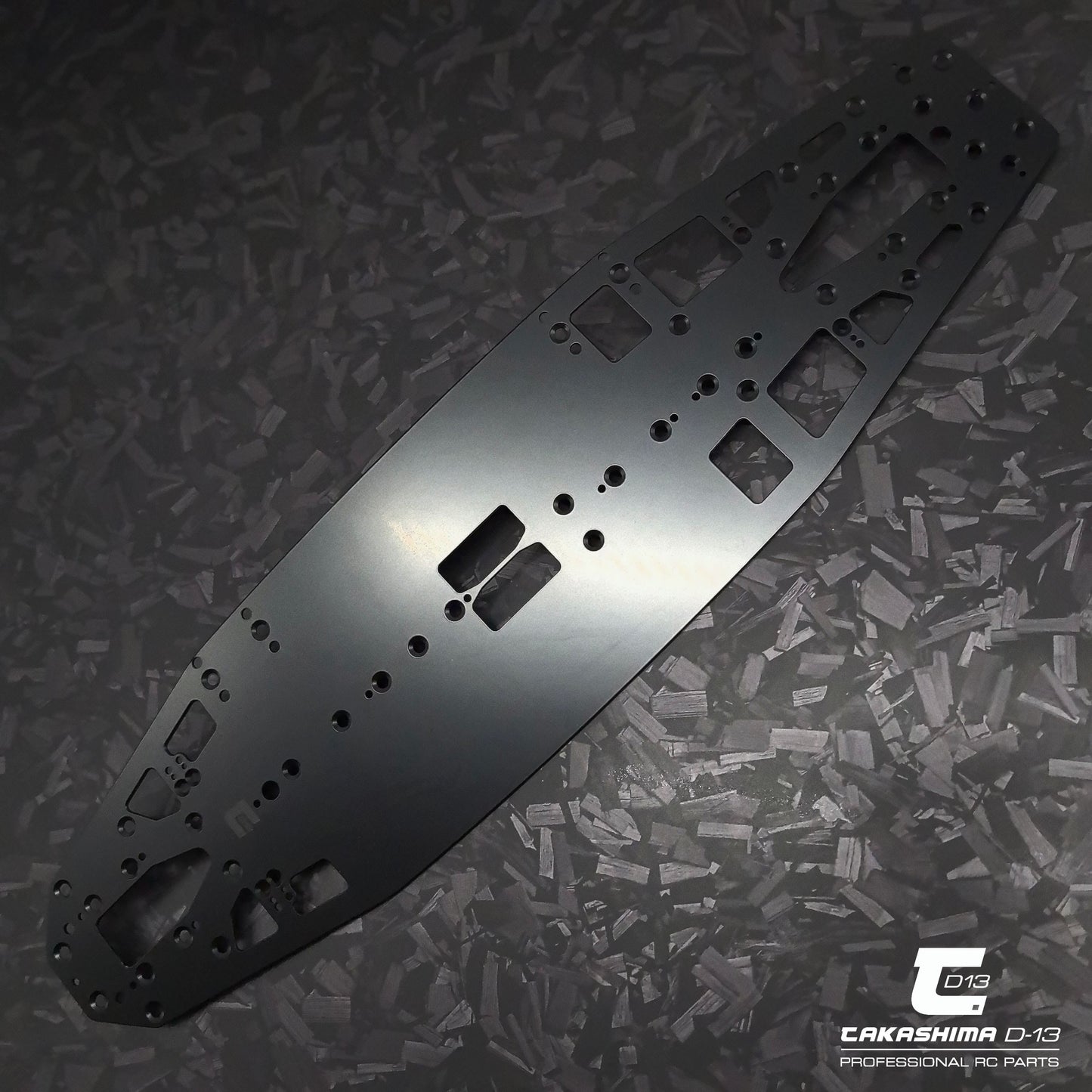 Takashima D-13 1.1mm Spring Steel Chassis for Schumacher Mi10