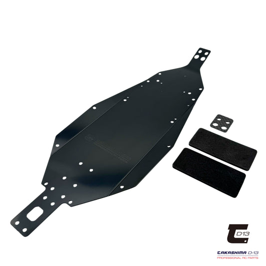 Takashima D-13 1.2mm Spring Steel Chassis for Associated B7.1