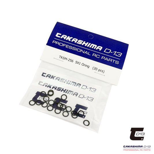 Takashima D-13 5X1 Oring (20pcs) TKSM-256