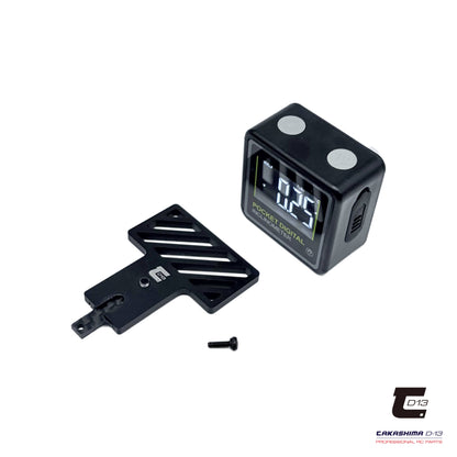 Takashima D-13 Alu. EP Caster Gauge Plate with Mini Gauge