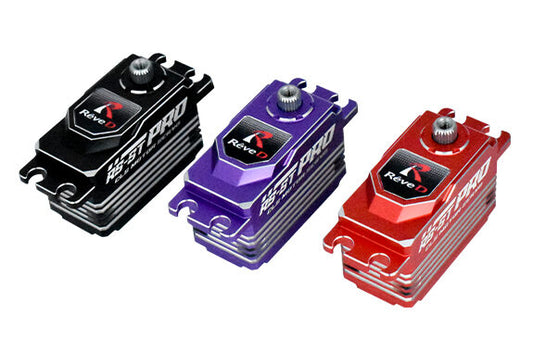 REVE D Digital servo RS-ST PRO for Drift （Black / Red / Purple）